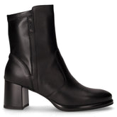 Tronchetto in pelle con zip nero | Boscaini Scarpe