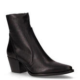 Camperos in pelle con tacco nero | Boscaini Scarpe