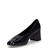 Décolleté in pelle navy scuro | Boscaini Scarpe