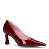 Déccolleté a punta in ecopelle bordò vernice - DU SIMON | Boscaini Scarpe