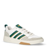Sneaker in pelle e ecopelle bianco verde | Boscaini Scarpe