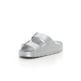 Ciabatta di gomma silver | Boscaini Scarpe
