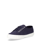 Sneaker in tessuto navy bianco | Boscaini Scarpe