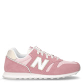 373 sneaker in pelle e tessuto rosa | Boscaini Scarpe