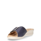 Ciabatta in ecopelle blu | Boscaini Scarpe