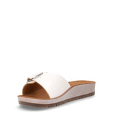 Ciabatta in ecopelle bianco | Boscaini Scarpe