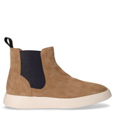 Stivaletto chelsea in pelle miele vaniglia | Boscaini Scarpe