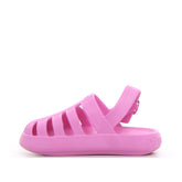 Sandalo di gomma fuxia | Boscaini Scarpe