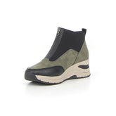 Sneaker con zip schwarz liane | Boscaini Scarpe