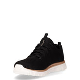 Graceful Get Connected sneaker in tessuto nero oro | Boscaini Scarpe