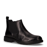 Stivaletto in pelle con zip nero | Boscaini Scarpe