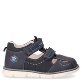 Sandalo in ecopelle bambino blu navy | Boscaini Scarpe