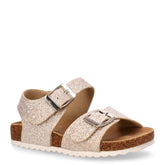 Sandalo in ecopelle bambina oro | Boscaini Scarpe