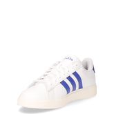 Grand Court 2.0 sneaker in ecopelle bianco blu | Boscaini Scarpe