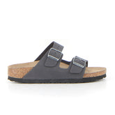 Arizona ciabatta velvet gray | Boscaini Scarpe