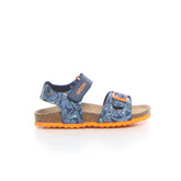 Ghita sandalo bambino navy multicolor | Boscaini Scarpe