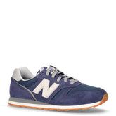 373 sneaker in pelle e tessuto blu - NEW BALANCE UOMO | Boscaini Scarpe