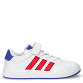 Grand Court 3.0 sneaker in ecopelle white royal blue | Boscaini Scarpe