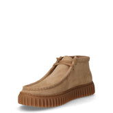 Torhill Lace polacchino in pelle beige | Boscaini Scarpe