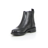 Stivaletto stile inglese con zip nero | Boscaini Scarpe