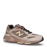 603 sneaker in tessuto e pelle scamosciata fungo | Boscaini Scarpe