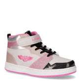 Gaia sneaker bambina in ecopelle nero grigio rosa - Scarpe Bambina | Boscaini Scarpe