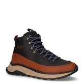 Fire&Camping Winter mid polacchino sportivo in tessuto e pelle nero - SUN68 | Boscaini Scarpe