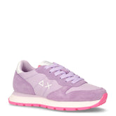 Ally Solid sneaker in pelle e tessuto lilla - SUN68 | Boscaini Scarpe