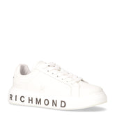 Sneaker in pelle ed ecopelle bianco | Boscaini Scarpe