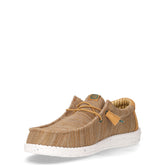 Wally stringata casual in tessuto marrone | Boscaini Scarpe