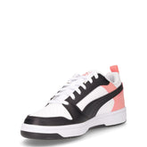 Rebound V6 Lo jr sneaker da ragazza in ecopelle rosa | Boscaini Scarpe