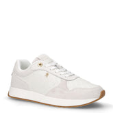 TH Runner Monogram sneaker in pelle ed ecopelle ecru | Boscaini Scarpe