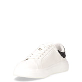 Sneaker in pelle ed ecopelle bianco nero | Boscaini Scarpe