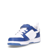 Rebound V6 sneaker bambino in ecopelle blu bianco | Boscaini Scarpe