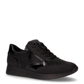 Sneaker in tessuto e ecopelle nero | Boscaini Scarpe