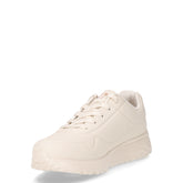 Uno lite metallic love sneaker in ecopelle neutro | Boscaini Scarpe