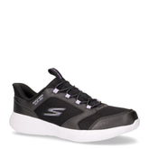 Go Run 400 v2 Tetra Speed sneaker ragazza in tessuto ed ecopelle nero lilla - Scarpe Bambina | Boscaini Scarpe