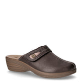 Ciabatta in ecopelle con zeppa canna di fucile | Boscaini Scarpe