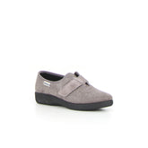 Pantofola con strappo grigio | Boscaini Scarpe