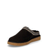 Ciabatta in tessuto nero | Boscaini Scarpe