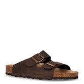 Ciabatta in pelle moro ingrassato | Boscaini Scarpe