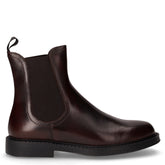Stivaletto beatles in pelle cioccolato | Boscaini Scarpe