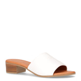 Ciabatta con tacco bianco | Boscaini Scarpe