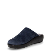 Roca ciabatta in tessuto blu | Boscaini Scarpe