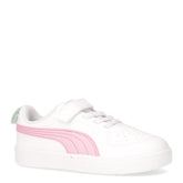 Rickie sneaker bambina in ecopelle bianco rosa - Scarpe Bambina | Boscaini Scarpe