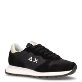 Ally Gold Silver sneaker in pelle e tessuto nero - SUN68 | Boscaini Scarpe