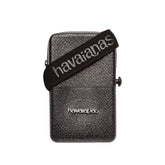 Street Bag Glitter borsello in gomma black | Boscaini Scarpe