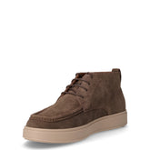 Polacchino sportivo in pelle scamosciata taupe | Boscaini Scarpe