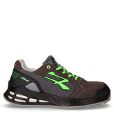 Egon ESD S1PS FO SR scarpa antinfortunistica in pelle e tessuto grigio verde | Boscaini Scarpe