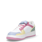 RD18 2.0 sneaker in ecopelle bambina bianco rosa verde | Boscaini Scarpe